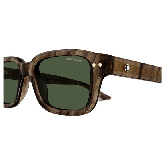 Mont Blanc MB0286S-004 53mm New Sunglasses - Picture 2 of 4